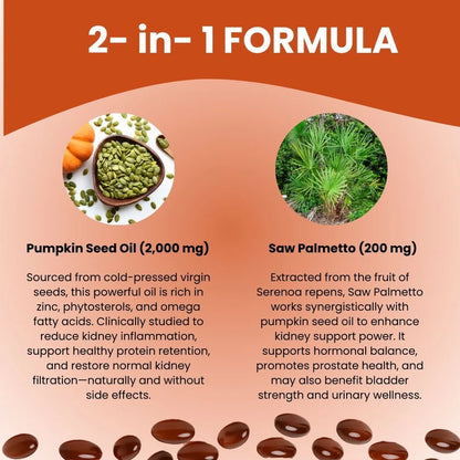 Veliva™ Pumpkin Seed Oil with Saw Palmetto