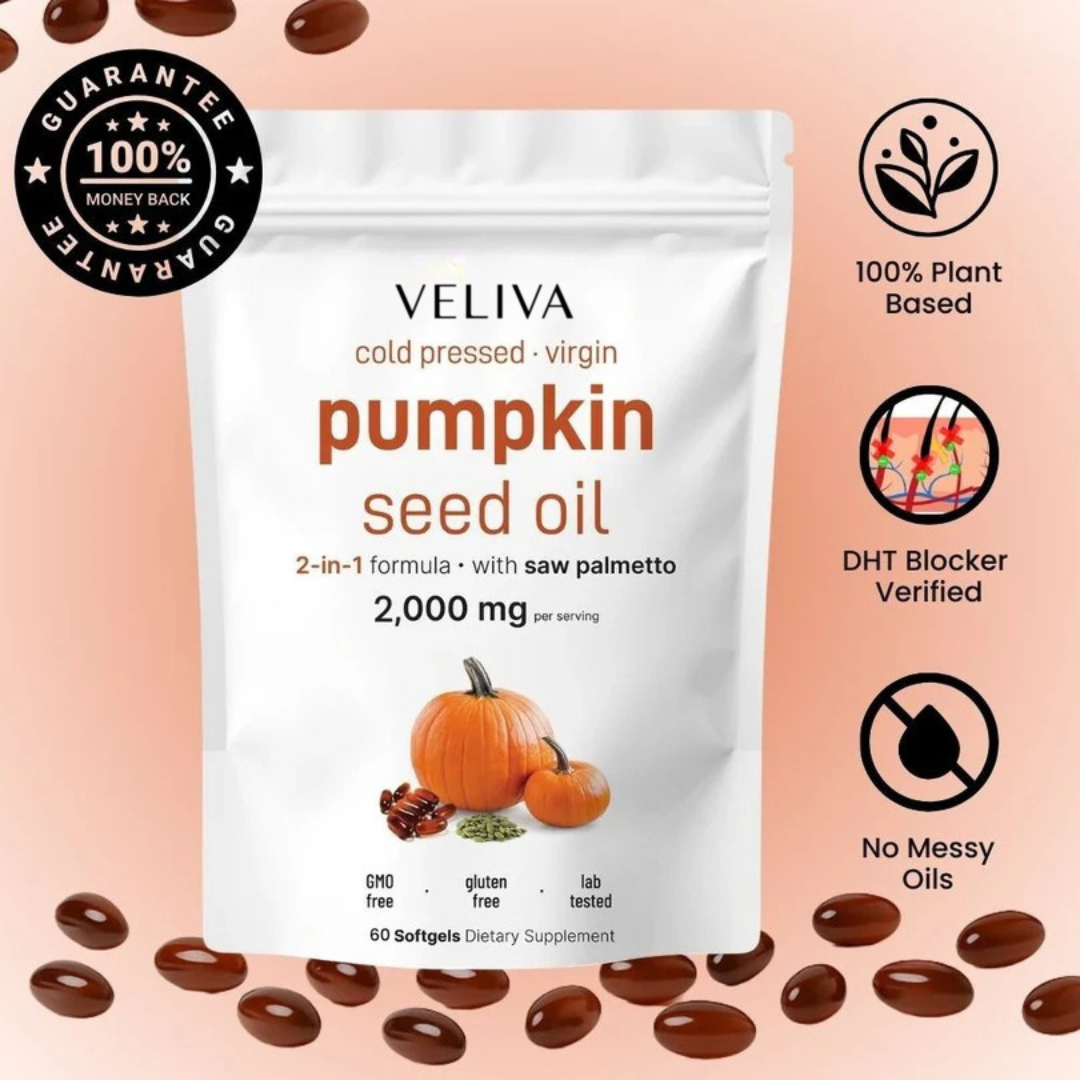 Veliva™ Pumpkin Seed Oil with Saw Palmetto